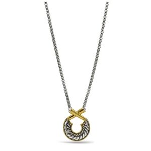 Elegant Two-Tone Necklace